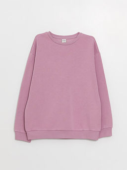 Bisiklet Yaka Basic Uzun Kollu K?z ?ocuk Sweatshirt - Waikiki фото 2