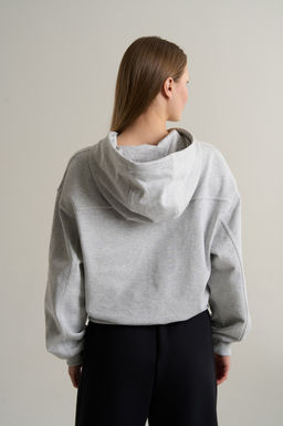 Толстовка на молнии Серый ANTA SKATE Knit Track Top