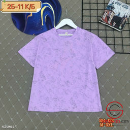 Футболка для девочки из хлопка