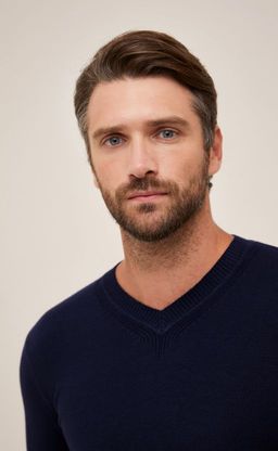 Пуловер F021-15-901 blue - Fine joyce фото 5