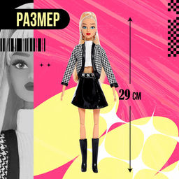 Кукла-модель шарнирная «Студия моды», с комплектом одежды