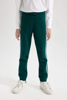 Брюки из плотной ткани-свитера стандартного кроя для мальчиков - Defacto фото 4