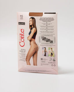 CONTE BALANCE 15 Колготки женские natural - Conte elegant фото 3