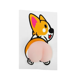 Цена за 2 шт. Аксессуар для авто Корги TORSO, силиконовая, 7,5?5,6 см