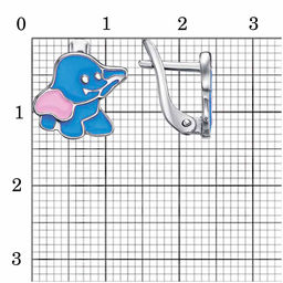 СЕРЬГИ 33015006Пл - Красная пресня фото 2