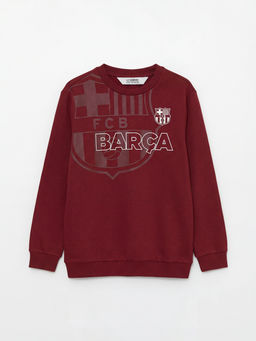 FC Barcelona Bask?l? Erkek ?ocuk Sweatshirt