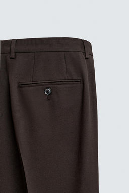 WOOL SUIT TROUSERS - Zara фото 9