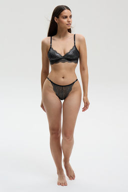 Бюстгальтер жен. Lufiny черный Soft bra