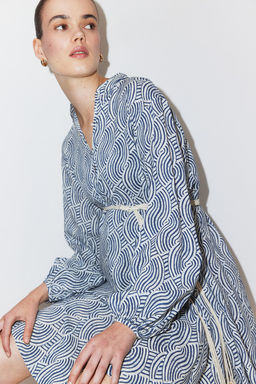 MAMA Vestido con cinturon de macrame - H&m фото 2