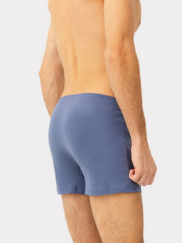 Цена за 2 штуки! Трусы мужские шорты в синем цвете темное небо 411162 - Mark formelle фото 4