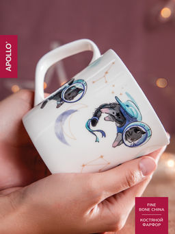 Кружка APOLLO genio "Cosmo Cono" 370 мл цвет: синий