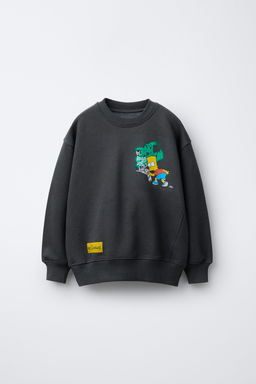 THE SIMPSONS  MATT GROENING PRINTED SWEATSHIRT
