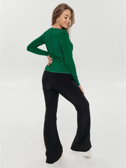 Лонгслив женский Эмма (черный) - Lovetex фото 35