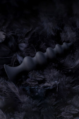 Анальная втулка POPO Pleasure by TOYFA Indi, водонепроницаемая, силикон, черная, 11,5 см, 2,9 см  фото 12