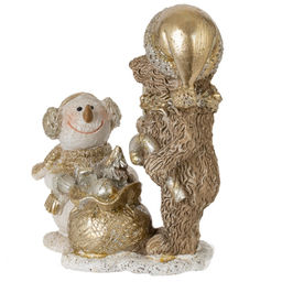 Фигурка декоративная "Мишки", L8 W5 H10 см
