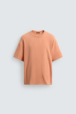 CAMISETA PUNTO ACABADOS IRREGULARES / Mandarina - Zara фото 8