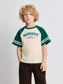 ACOOLA / Футболка детская для мальчиков Gimli крем