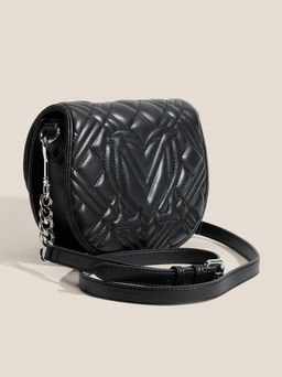 Кросс-боди LOVE MOSCHINO QUILTED BAG Артикул 4623935, черный  фото 4