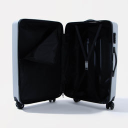 Чемодан большой 26 на молнии, кодовый замок, цвет серый - Simaland фото 7