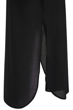 TRENDYOLMILLA Cicek Desenli Midi Dokuma %100 Pamuk Y?rtmacl? Plaj Elbisesi TBESS25EL00050  фото 11