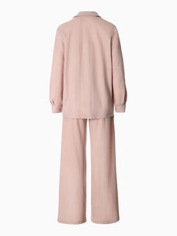 Костюм женский: рубашка, брюки, топ, KAFTAN Base, размер 46, пудровый