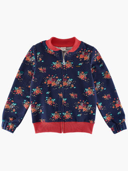 Джемпер на молнии UD 3535 синий - Mini maxi фото 4