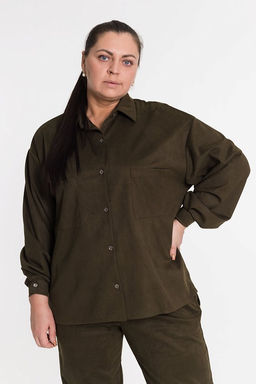 Рубашка М323211а Хаки