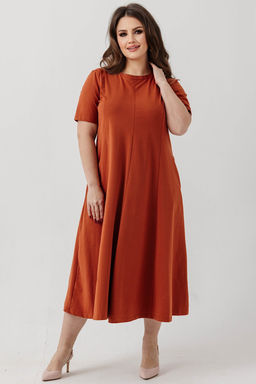 Платье 8978/01/Кирпичный
