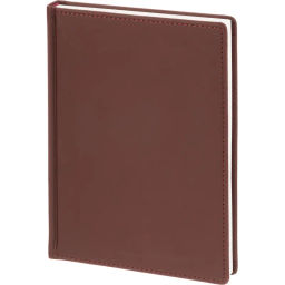 Ежедневник недатированный А5+, 136л, VELVET бордовый 3-115/02 - Attache фото 2