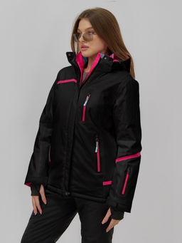 Горнолыжный костюм женский зимний черного цвета 07091Ch - Chunmai фото 7