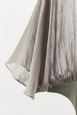 BODY FLUIDO SEMITRANSPARENTE / Gris medio - Zara фото 8