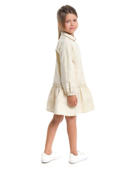 Платье для девочки нарядное детское праздничное UD 7967 св.коричневый - Mini maxi фото 8