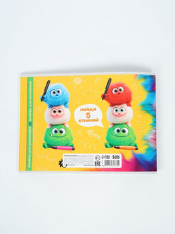 Цена за 2 шт. Альбомы для рисования 40 листа на скрепке "Монстрик"