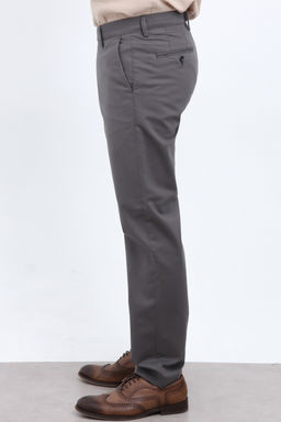 Gri Erkek Gabardin Dokulu Kumas Pantolon TMNAW26PL00026