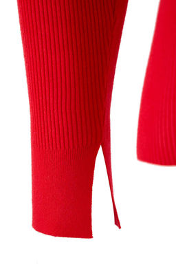 Wardrobe Essentials K?rm?z? Premium Iplik Polo Yaka Triko H?rka | TWOAW26HI00225