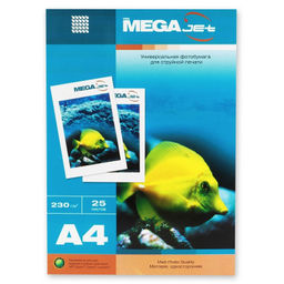 Фотобумага для цв.струй.печ. ProMega (А4, 230г, матовая) пачка 25л