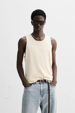 LIGHTWEIGHT KNIT TANK TOP - Zara фото 2