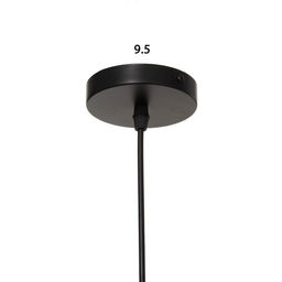 Светильник 1250/1BK E27 40 Вт черный 30×30×24-124 см
