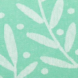 Набор полотенец Этель Hares & leaves 40×60 см - 2 шт., цвет зеленый, 100% хлопок