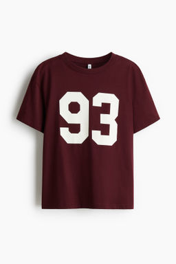 Camiseta de corte holgado