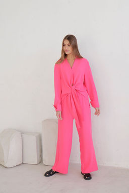 10355 Костюм с завязками и широкими брюками - Martichelli фото 15