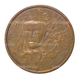 2 евроцента 2007 года Франция