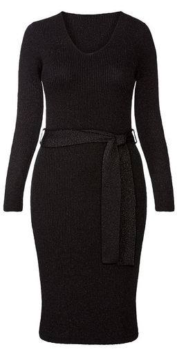 Трикотажное платье ESMARA с блестками фото 2