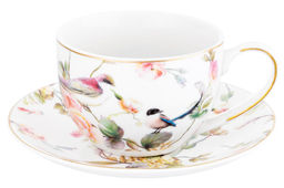 Чайн. пара 2 пр. 250 мл Певчие птички NEW BONE CHINA - Elan gallery фото 5