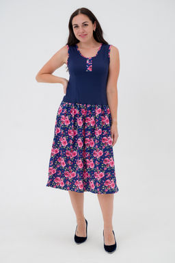 Платье женское Адель малиновые розы - Амадэль фото 6