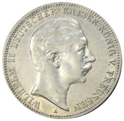 3 марки 1909 года А Германия (Пруссия)