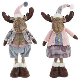 Игрушка набивная "Олень", L20 W12 H55/37 см, 2в.