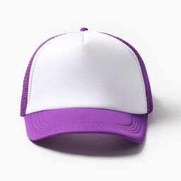Бейсболка с сеткой унисекс MINAKU, фиолетовая, размер 56-58