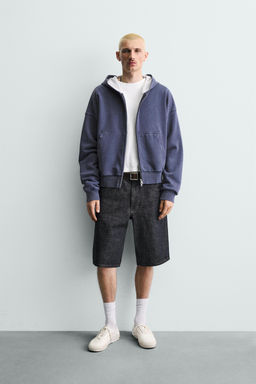 BERMUDA DENIM BAGGY FIT / ?ndigo