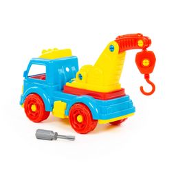 Конструктор-транспорт Автомобиль-эвакуатор (38 элементов) (в коробке) - Полесье фото 3